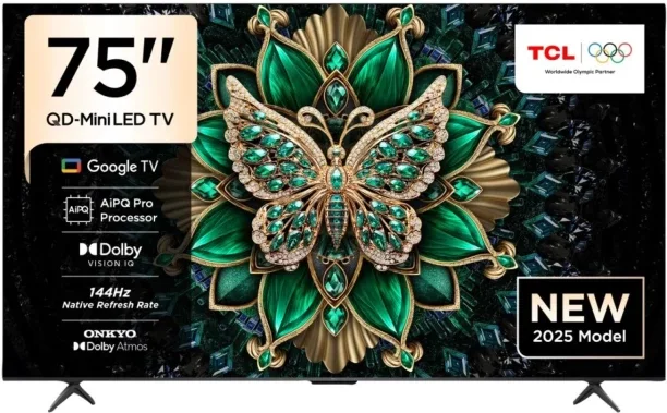 TCL 190 cm (75 inch) LCD Ultra HD (4K) Google Smart TV