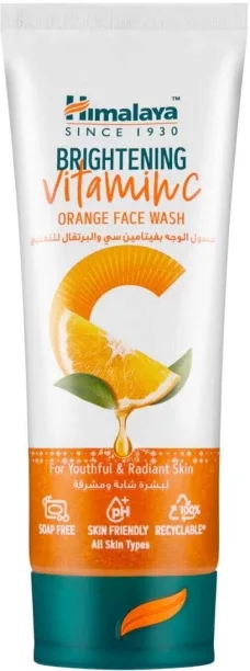 Himalaya Brightening Vitamin C Orange Face Wash