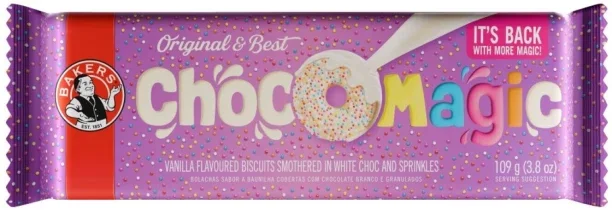 Bakers Choc O Magic White Choco Bakery Biscuit